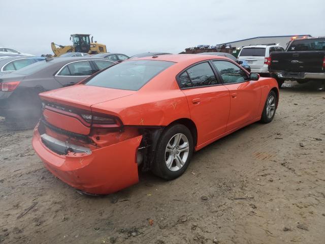 2C3CDXBG2KH695654 - 2019 DODGE CHARGER SXT ORANGE photo 3