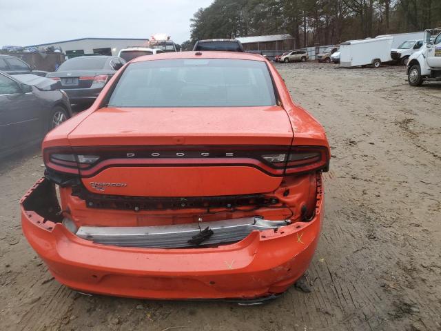 2C3CDXBG2KH695654 - 2019 DODGE CHARGER SXT ORANGE photo 6