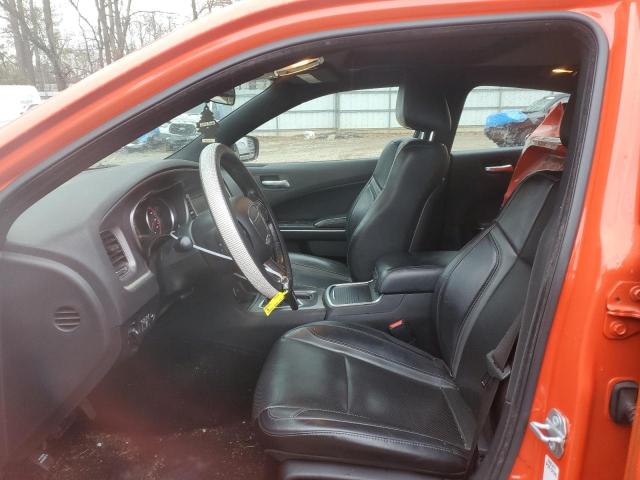 2C3CDXBG2KH695654 - 2019 DODGE CHARGER SXT ORANGE photo 7