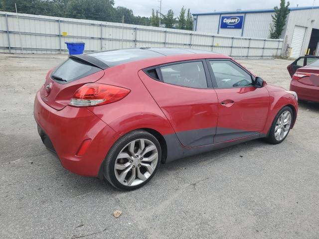 KMHTC6AD2CU032045 - 2012 HYUNDAI VELOSTER RED photo 3