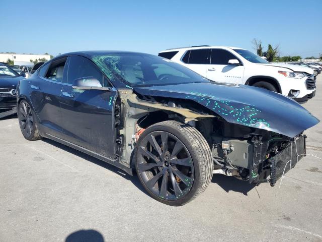 5YJSA1E27KF305179 - 2019 TESLA MODEL S GRAY photo 4