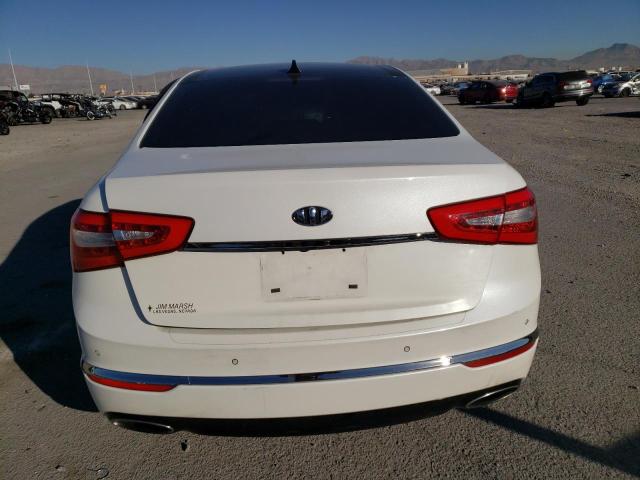 KNALN4D77G5214491 - 2016 KIA CADENZA LUXURY WHITE photo 6