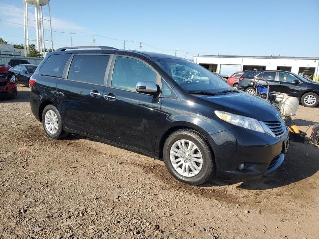 5TDYK3DC0FS568760 - 2015 TOYOTA SIENNA XLE 黑色 照片 4