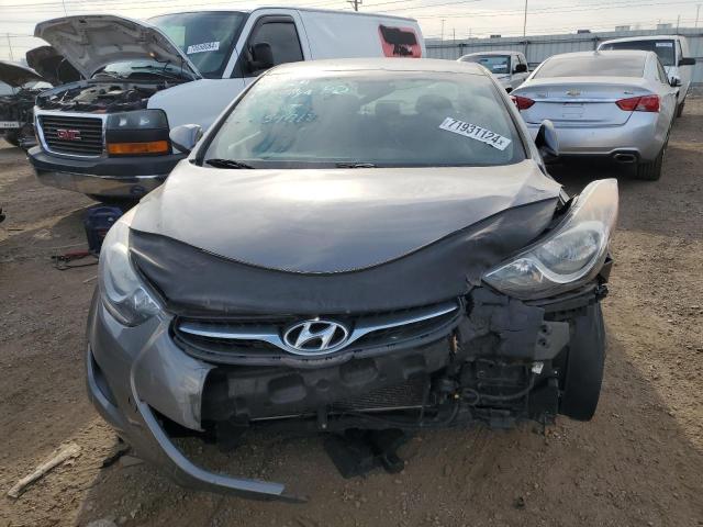 5NPDH4AE4DH454918 - 2013 HYUNDAI ELANTRA GLS GRAY photo 5