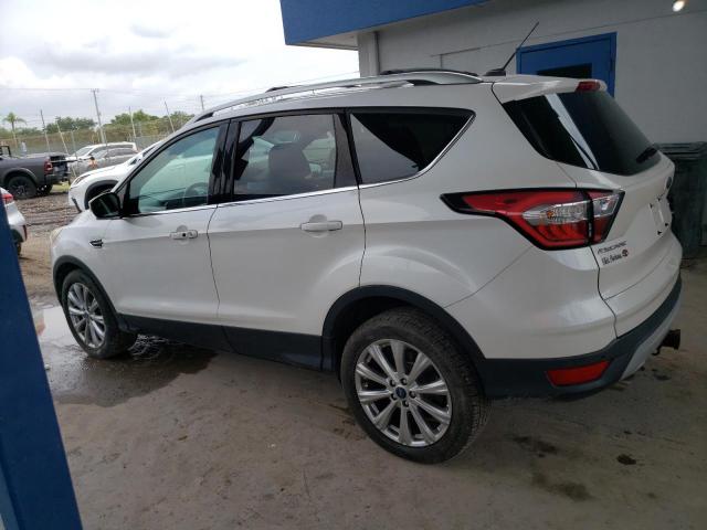 1FMCU0J90HUD34673 - 2017 FORD ESCAPE TITANIUM 白色 照片 2