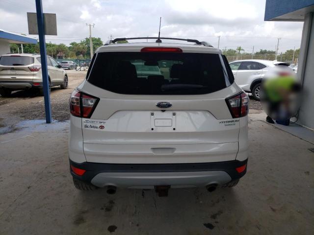 1FMCU0J90HUD34673 - 2017 FORD ESCAPE TITANIUM 白色 照片 6