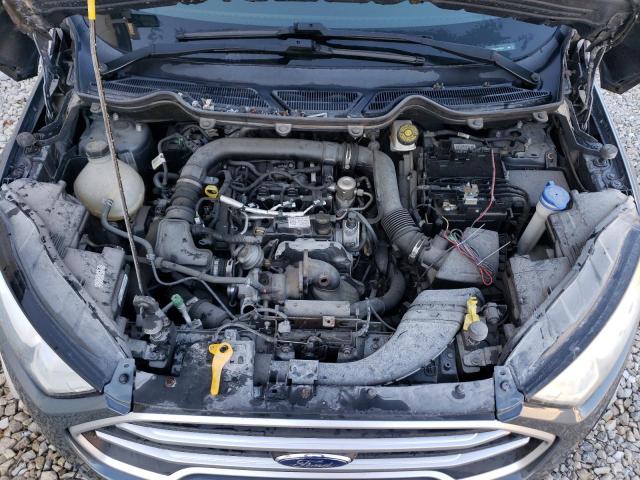 MAJ3P1TE4JC163441 - 2018 FORD ECOSPORT SE GRAY photo 12