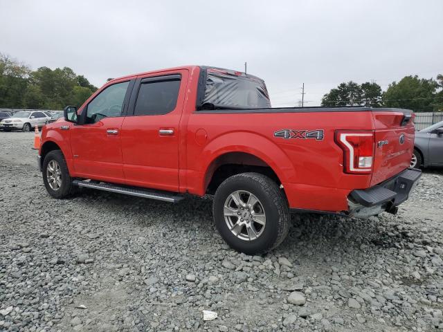 1FTEW1EP1GFB09042 - 2016 FORD F150 SUPERCREW RED photo 2