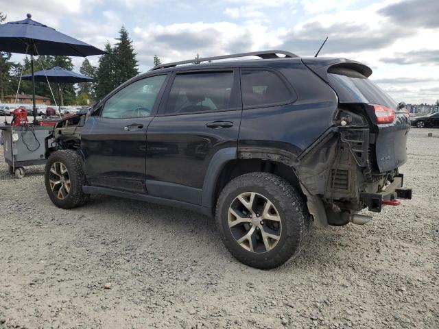 1C4PJMBS6EW218711 - 2014 JEEP CHEROKEE TRAILHAWK BLACK photo 2