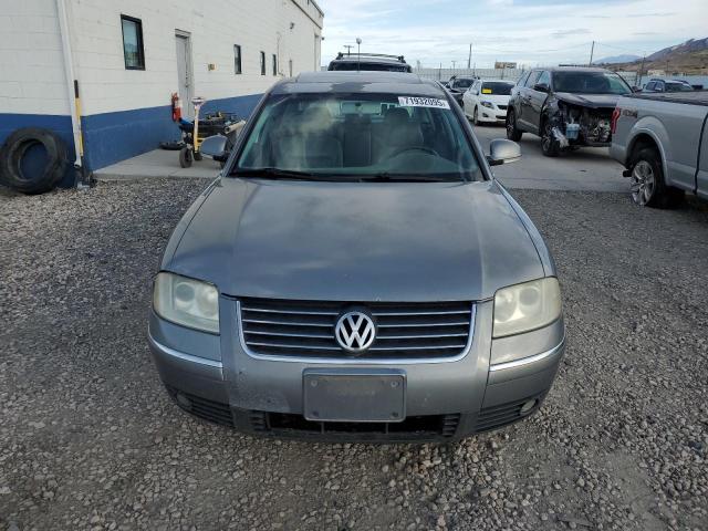 WVWPD63B84P200382 - 2004 VOLKSWAGEN PASSAT GLS GRAY photo 5