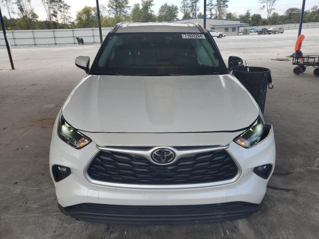 5TDGZRAH2NS559969 - 2022 TOYOTA HIGHLANDER XLE Ağ foto 5