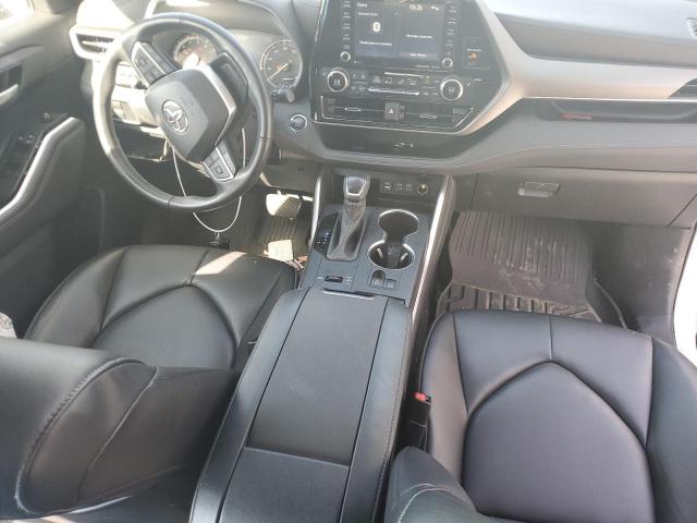 5TDGZRAH2NS559969 - 2022 TOYOTA HIGHLANDER XLE Ağ foto 8