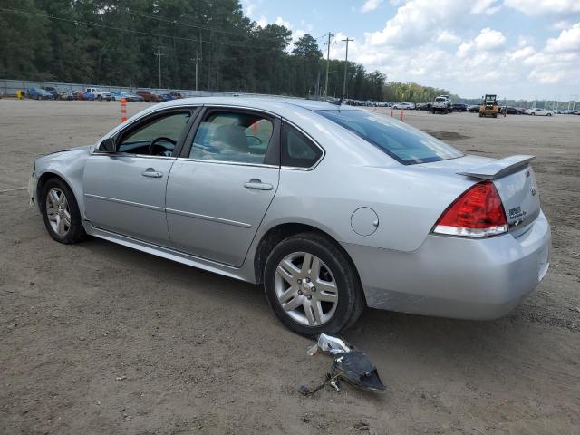 2G1WG5EK1B1107054 - 2011 CHEVROLET IMPALA LT SILVER photo 2