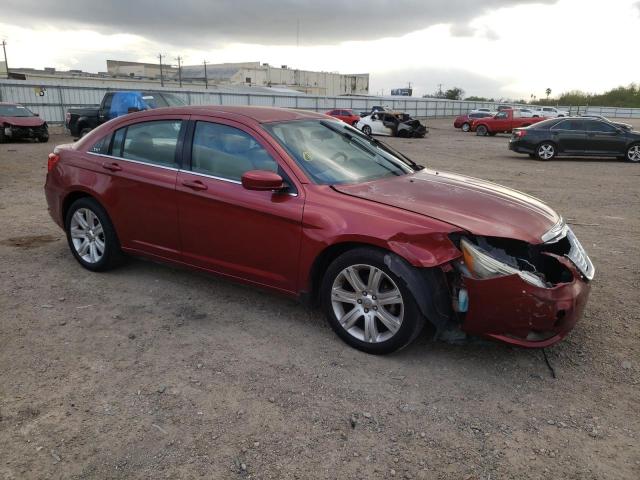 1C3BC1FB8BN595236 - 2011 CHRYSLER 200 TOURING RED photo 4