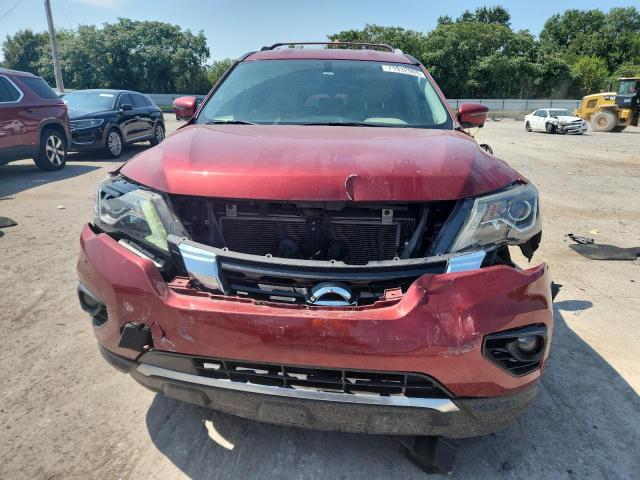 5N1DR2MN2HC624624 - 2017 NISSAN PATHFINDER S RED photo 5