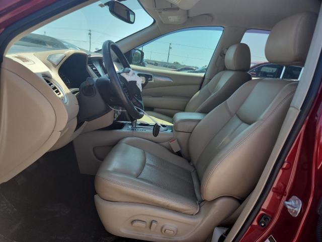 5N1DR2MN2HC624624 - 2017 NISSAN PATHFINDER S RED photo 7