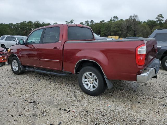 5TBET34196S530354 - 2006 TOYOTA TUNDRA DOUBLE CAB SR5 BURGUNDY photo 2