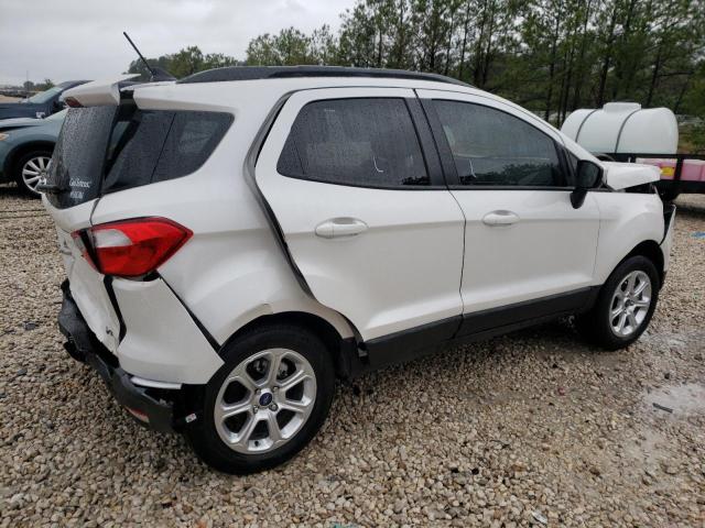 MAJ6S3GL8MC451290 - 2021 FORD ECOSPORT SE WHITE photo 3