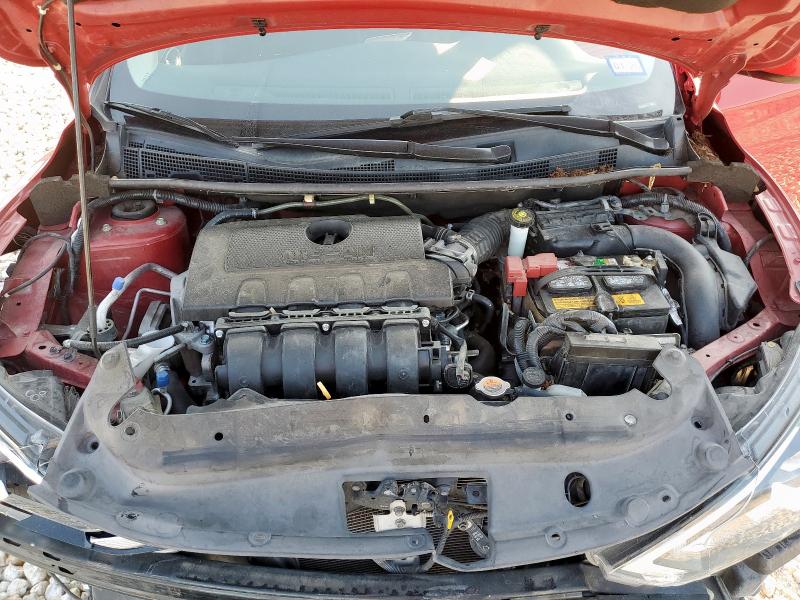 3N1AB7AP0JL630532 - 2018 NISSAN SENTRA S 红色 照片 11