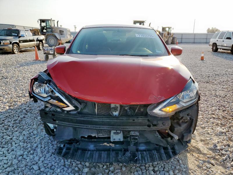 3N1AB7AP0JL630532 - 2018 NISSAN SENTRA S 红色 照片 5