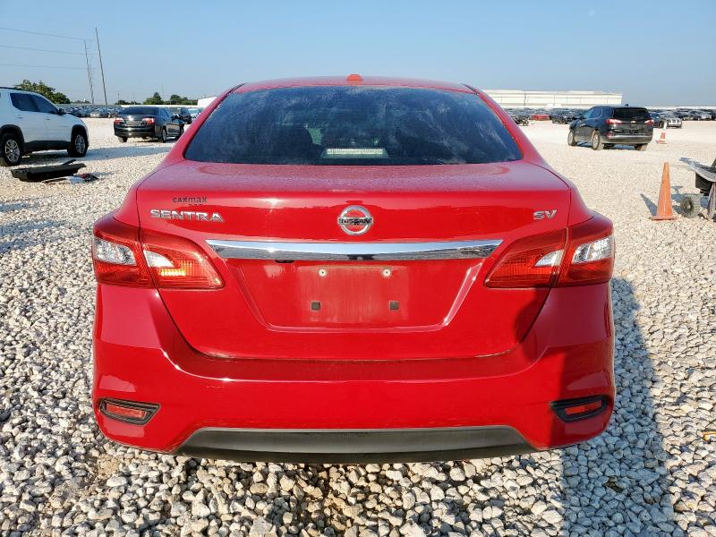 3N1AB7AP0JL630532 - 2018 NISSAN SENTRA S 红色 照片 6