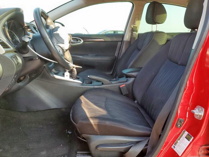 3N1AB7AP0JL630532 - 2018 NISSAN SENTRA S 红色 照片 7