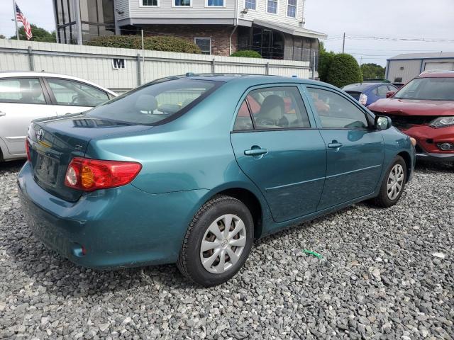JTDBL40E69J051030 - 2009 TOYOTA COROLLA BASE GREEN photo 3