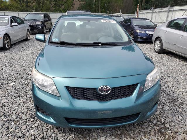 JTDBL40E69J051030 - 2009 TOYOTA COROLLA BASE GREEN photo 5