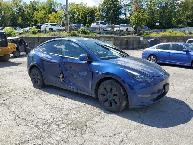 7SAYGDED5RF098249 - 2024 TESLA MODEL Y BLUE photo 4