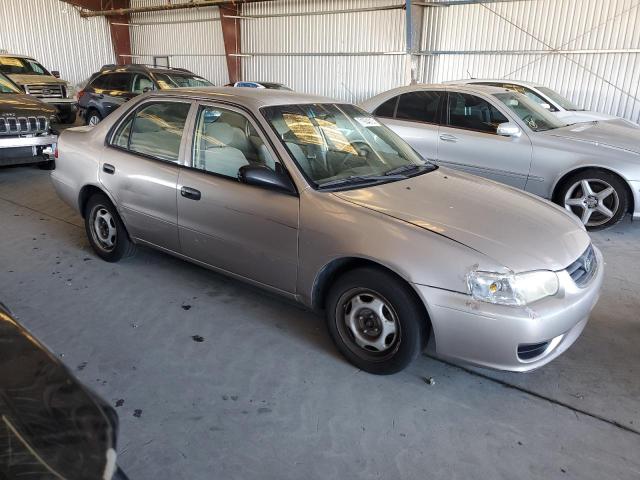 1NXBR12E31Z506408 - 2001 TOYOTA COROLLA CE TAN photo 4