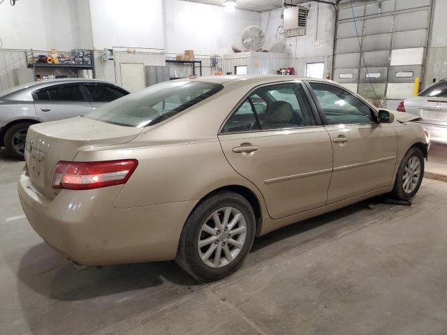 4T4BF3EKXBR145403 - 2011 TOYOTA CAMRY BASE 金色 照片 3