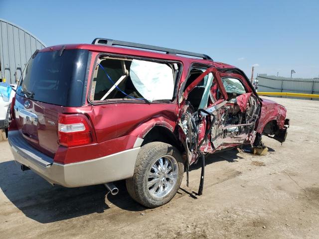 1FMFK18547LA09329 - 2007 FORD EXPEDITION EL EDDIE BAUER RED photo 3