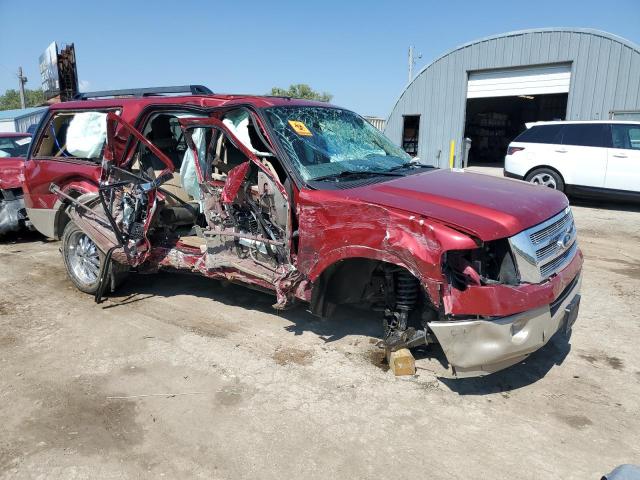 1FMFK18547LA09329 - 2007 FORD EXPEDITION EL EDDIE BAUER RED photo 4