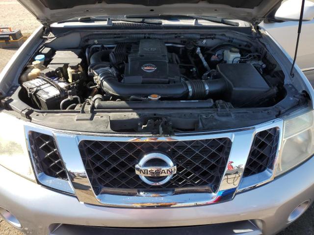 5N1AR18B08C662222 - 2008 NISSAN PATHFINDER S SILVER photo 11