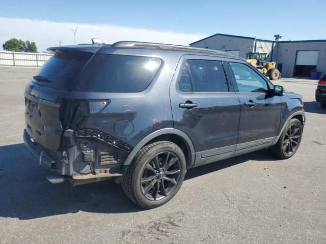 1FM5K7D81HGE27095 - 2017 FORD EXPLORER XLT შავი ფოტო 3