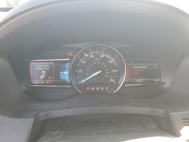 1FM5K7D81HGE27095 - 2017 FORD EXPLORER XLT შავი ფოტო 9