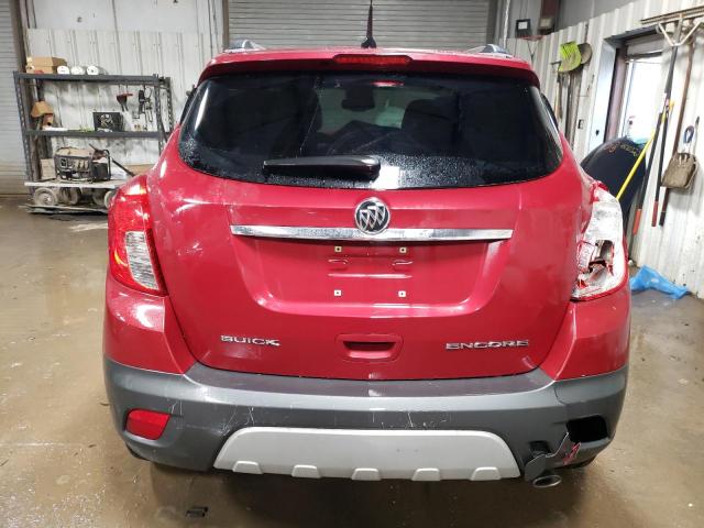 KL4CJBSB7DB127563 - 2013 BUICK ENCORE CONVENIENCE RED photo 6