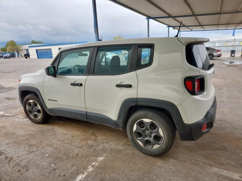 ZACCJAATXFPB30878 - 2015 JEEP RENEGADE SPORT WHITE photo 2