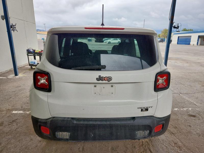 ZACCJAATXFPB30878 - 2015 JEEP RENEGADE SPORT WHITE photo 6