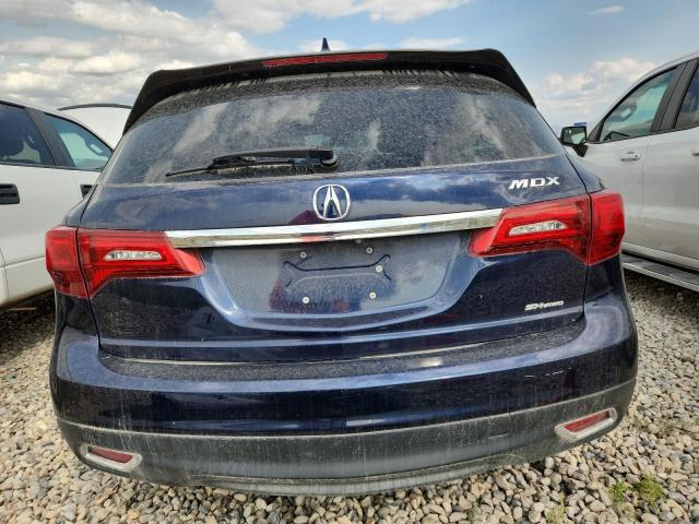 5FRYD4H4XGB034334 - 2016 ACURA MDX TECHNOLOGY Mavi foto 6