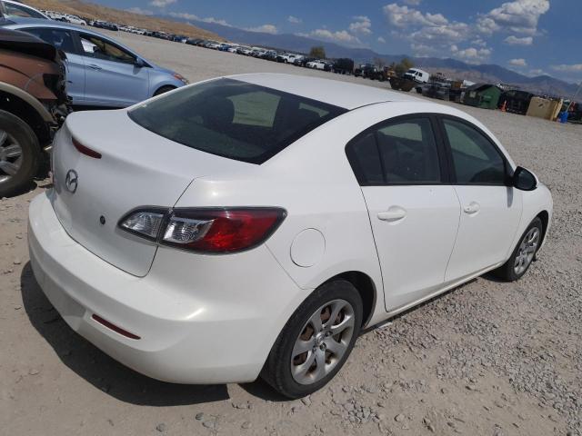 JM1BL1TG1D1777110 - 2013 MAZDA 3 I WHITE photo 3