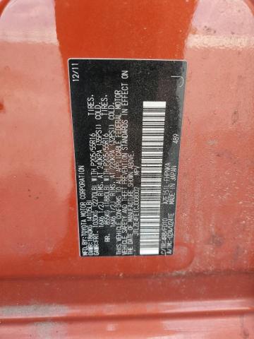 JTLZE4FE1CJ008002 - 2012 TOYOTA SCION XB ნარინჯისფერი ფოტო 13