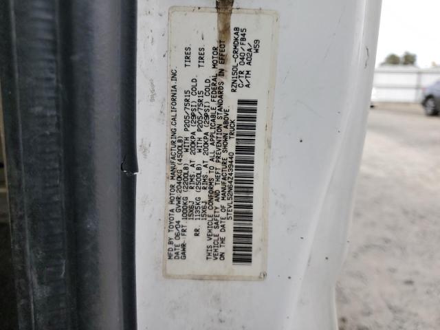 5TEVL52N64Z439440 - 2004 TOYOTA TACOMA XTRACAB Ağ foto 12