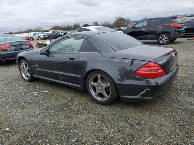 WDBSK75F33F014449 - 2003 MERCEDES-BENZ SL 500R BLACK photo 2