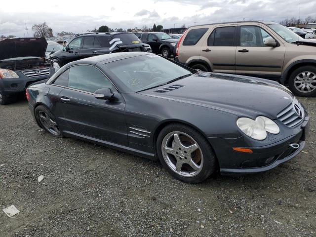 WDBSK75F33F014449 - 2003 MERCEDES-BENZ SL 500R BLACK photo 4