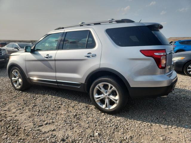 1FM5K8F85DGA04758 - 2013 FORD EXPLORER LIMITED SILVER photo 2
