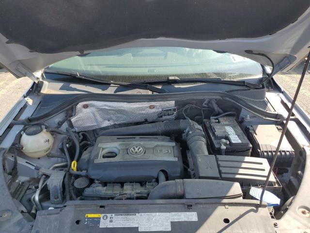 WVGAV7AX8HK045712 - 2017 VOLKSWAGEN TIGUAN S SILVER photo 12