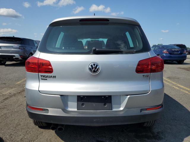 WVGAV7AX8HK045712 - 2017 VOLKSWAGEN TIGUAN S SILVER photo 6