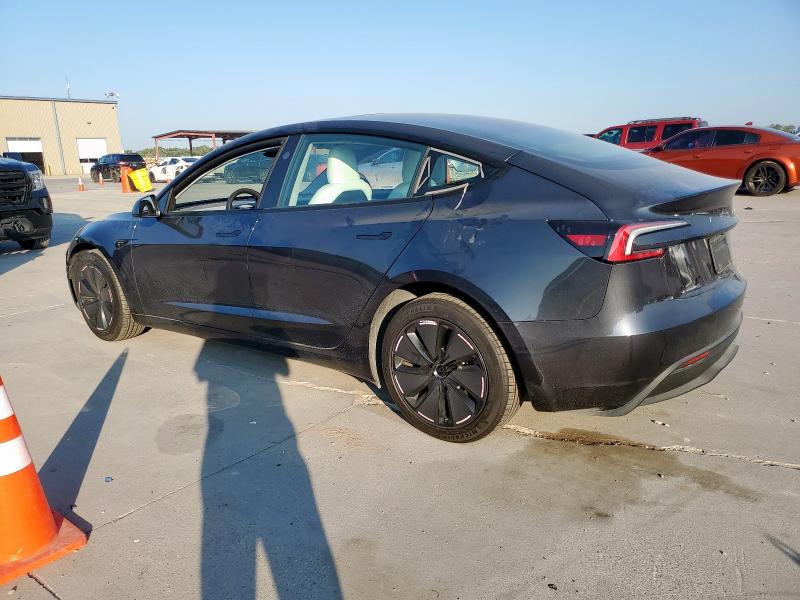 5YJ3E1EA9SF922194 - 2025 TESLA MODEL 3 GRAY photo 2