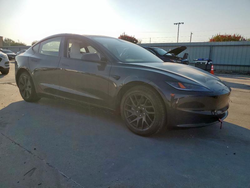 5YJ3E1EA9SF922194 - 2025 TESLA MODEL 3 GRAY photo 4